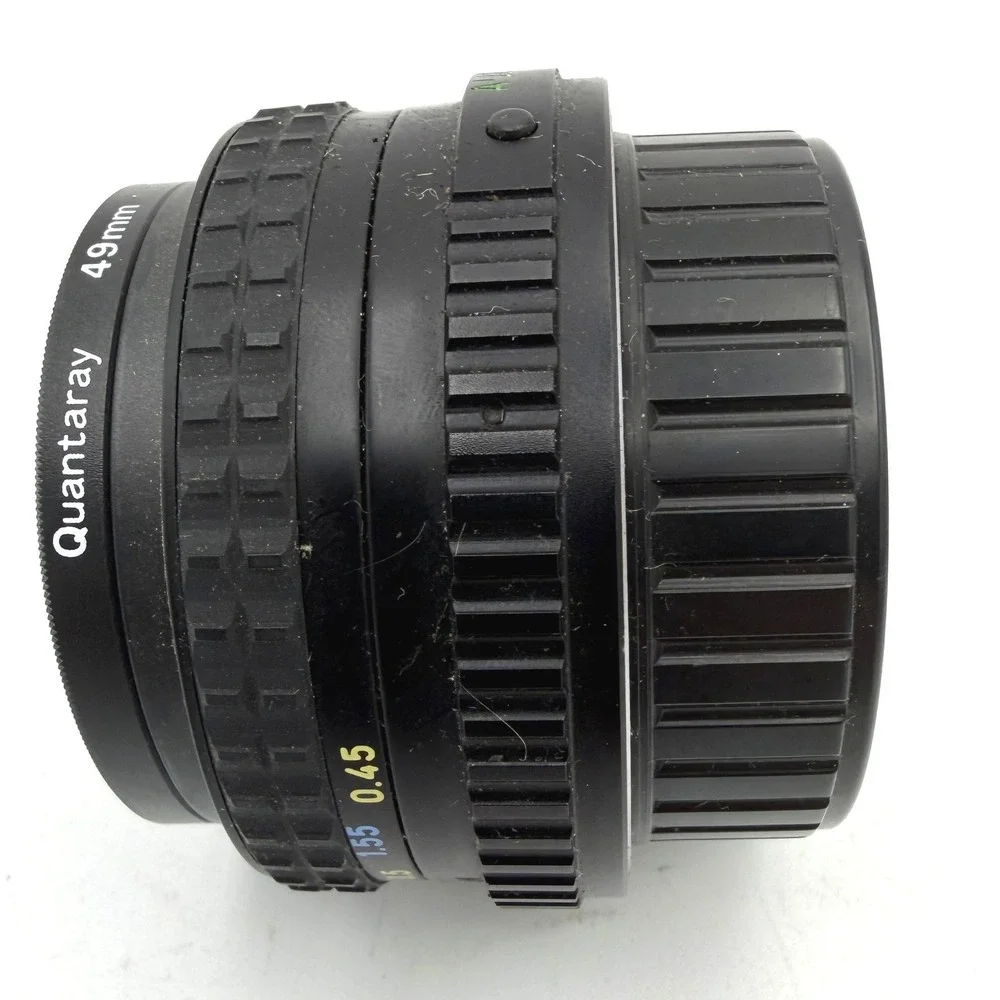 Pentax SMC Pentax-A 50mm f/2 Lens 50mm Black K-Mount Prime 1932526